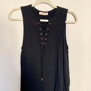 Black Swan Lace-up Tank